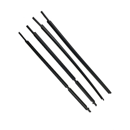 Fairchild Industries 2003-2009 Toyota 4Runner Front & Rear Outer Belt Weatherstrip Kit KT2011